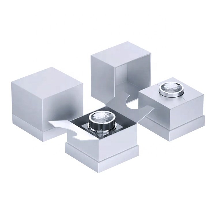 Single Bottle Eye Cream Paper Box Shipping Packaging Boxes Design Cosmetic Paper Box For Eye Cream Lotion Beauty Makeup Products