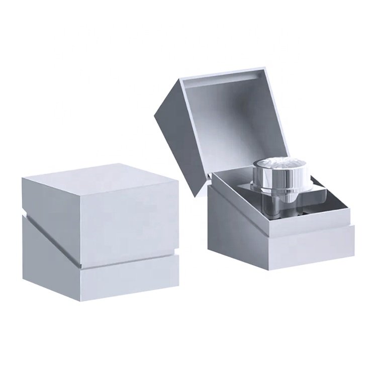 Single Bottle Eye Cream Paper Box Shipping Packaging Boxes Design Cosmetic Paper Box For Eye Cream Lotion Beauty Makeup Products