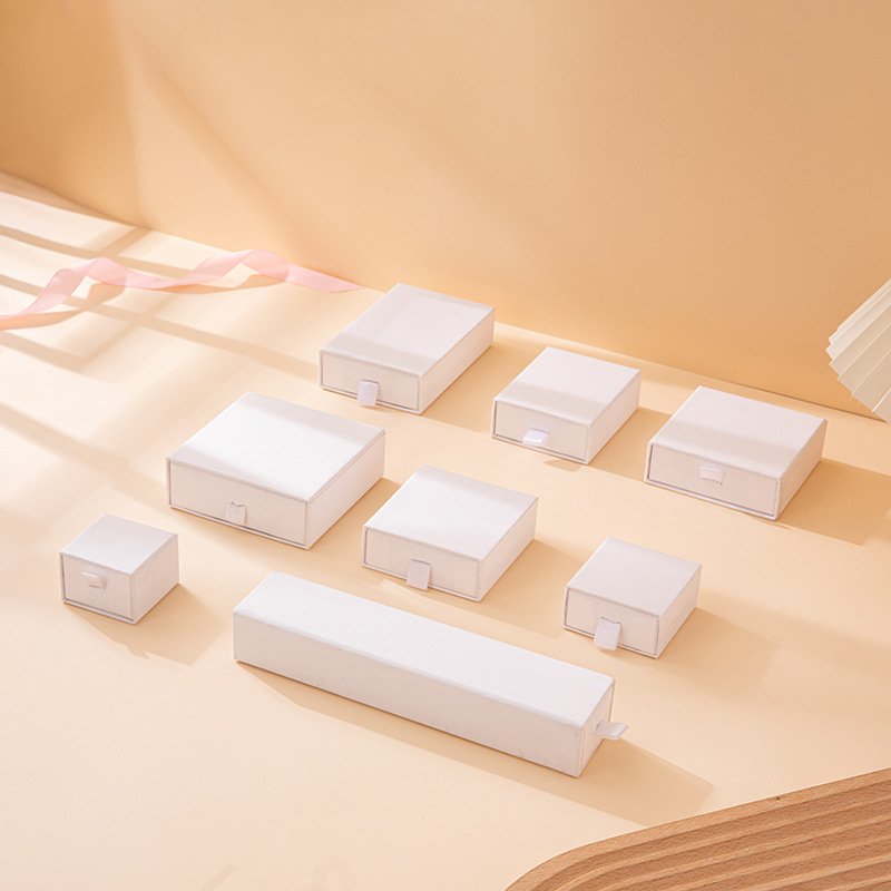 Necklace Bracelet Rings Drawer Box Custom Jewelry Gift Paper Boxes Packaging Organizer With Logo Packaging