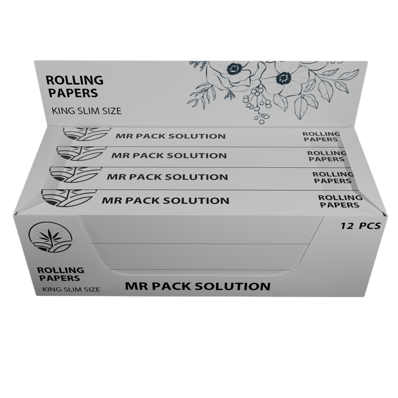 Wholesale Custom Pre Smell Proof Stash Box Roll Recycled Packaging Independent Paper Box