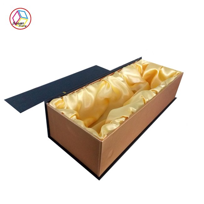custom logo luxury wine glass gift box packaging for wine gift packaging