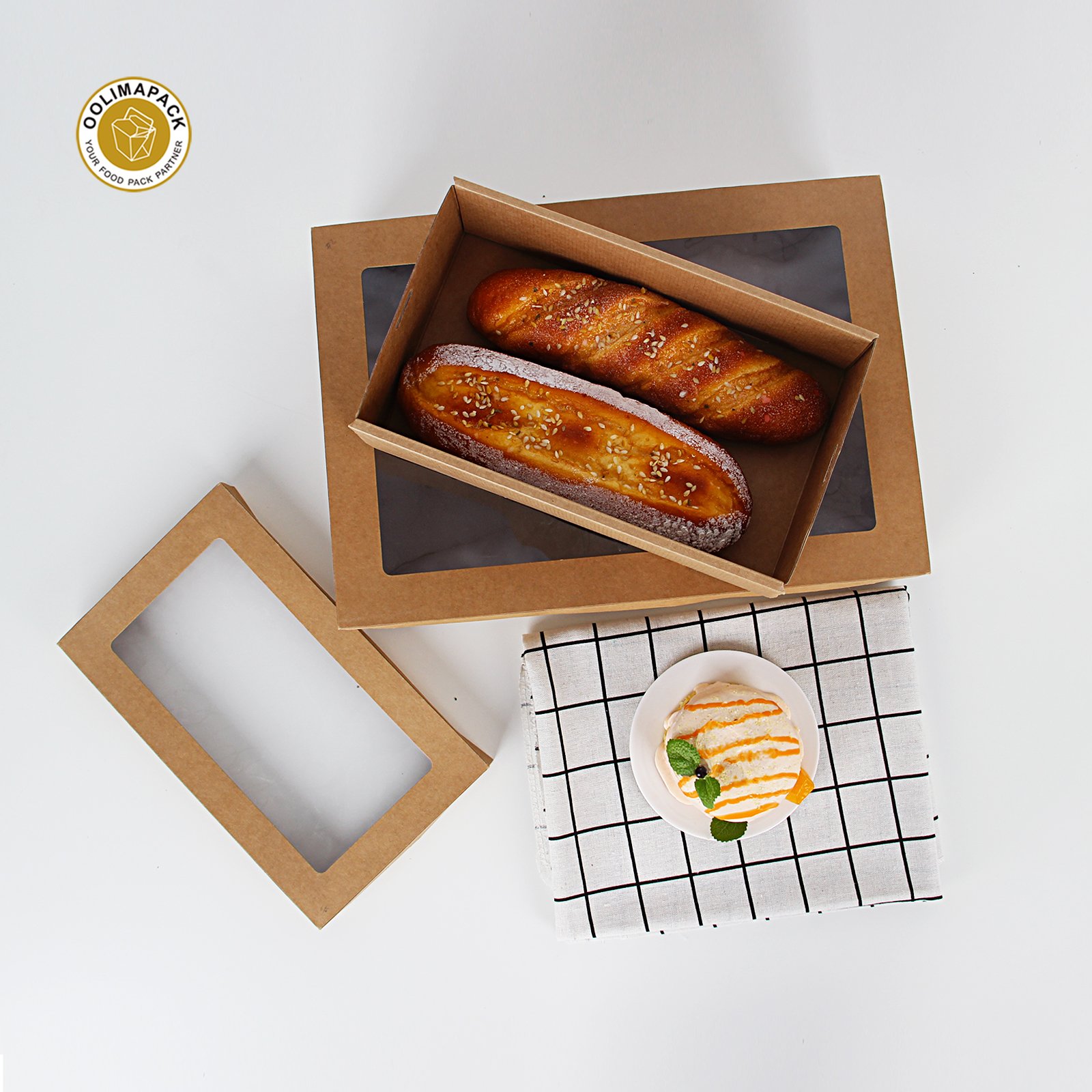 OOLIMA food packaging brunch lunch grazing platter boxes