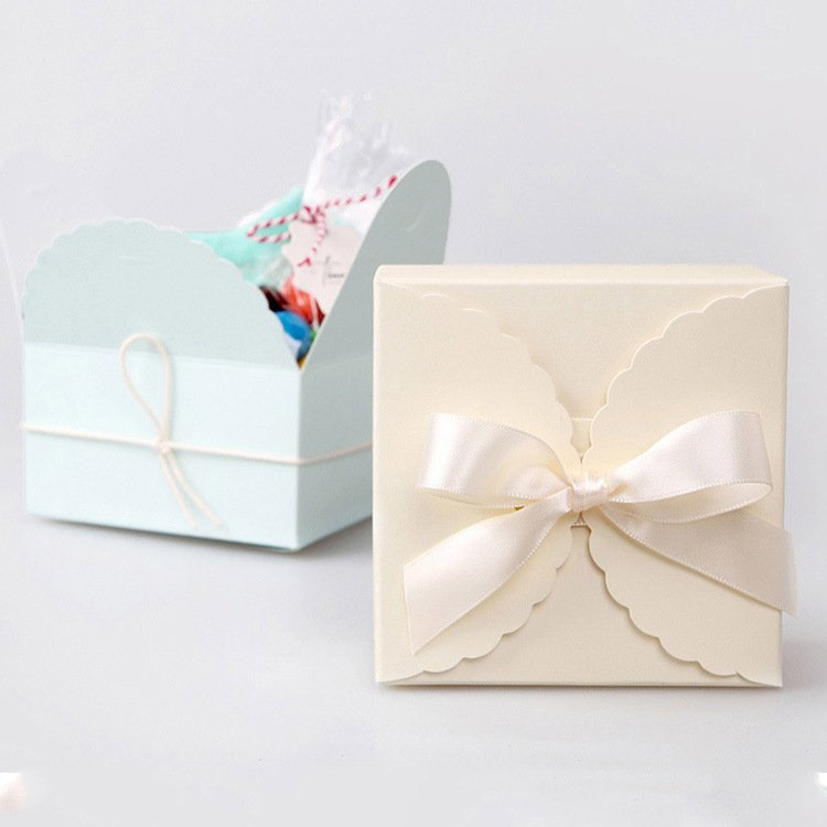 Whole Pink Candy Gift Box Cookie Chocolate Packaging Gift Box Handmade Soap Folding Packaging Paper Box