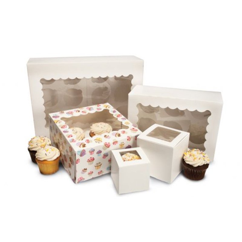 cupcake box custom clear cupcake container cupcake box with lid transparent