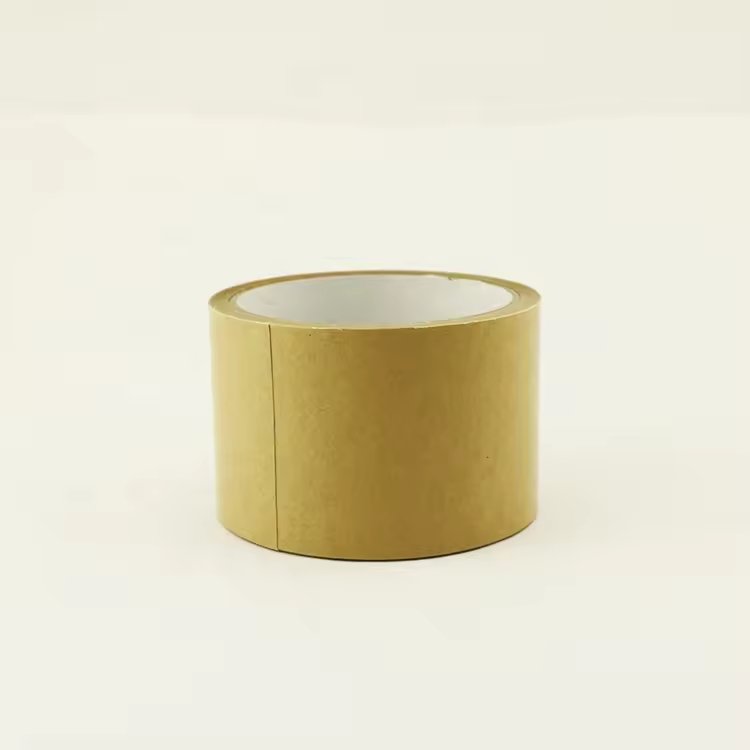 High Tensile Force Strong Adhesive Color Packing Sealing Reiforce Single Side Brown Reinforced Kraft paper Self Tape Shipping