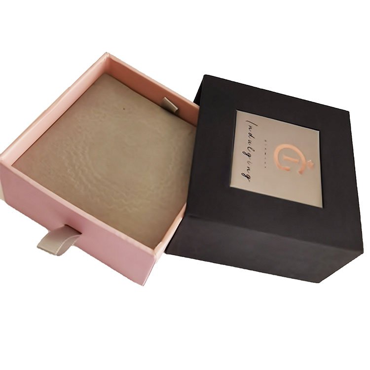 Custom Logo Luxury Rigid Cardboard Handle box Cosmetic Packaging Perfume Drawer Sliding Paper box jewellery Gift Boxes