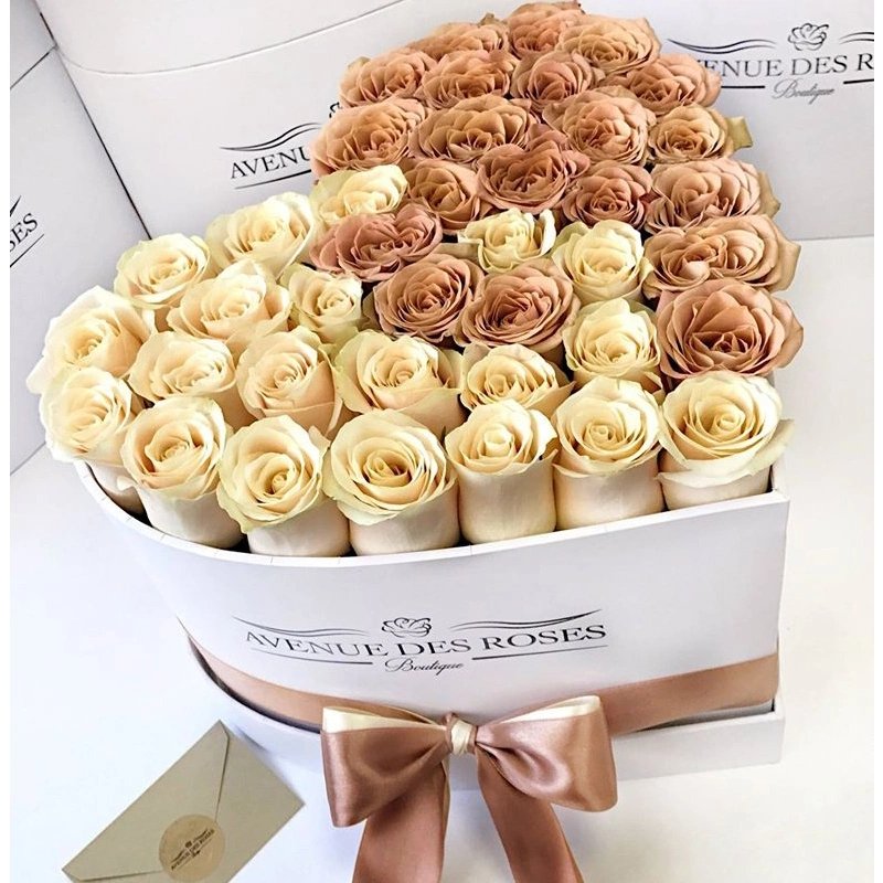 Wholesale Plain Color Luxury Flower Boxes