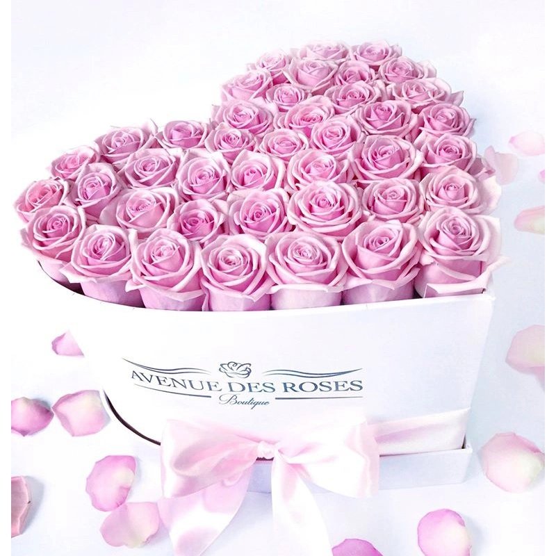 Wholesale Plain Color Luxury Flower Boxes