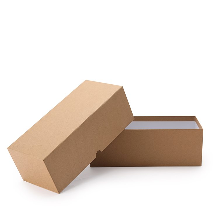 Hot sales luxury customized logo kraft paper storage packaging box base and lid boxes