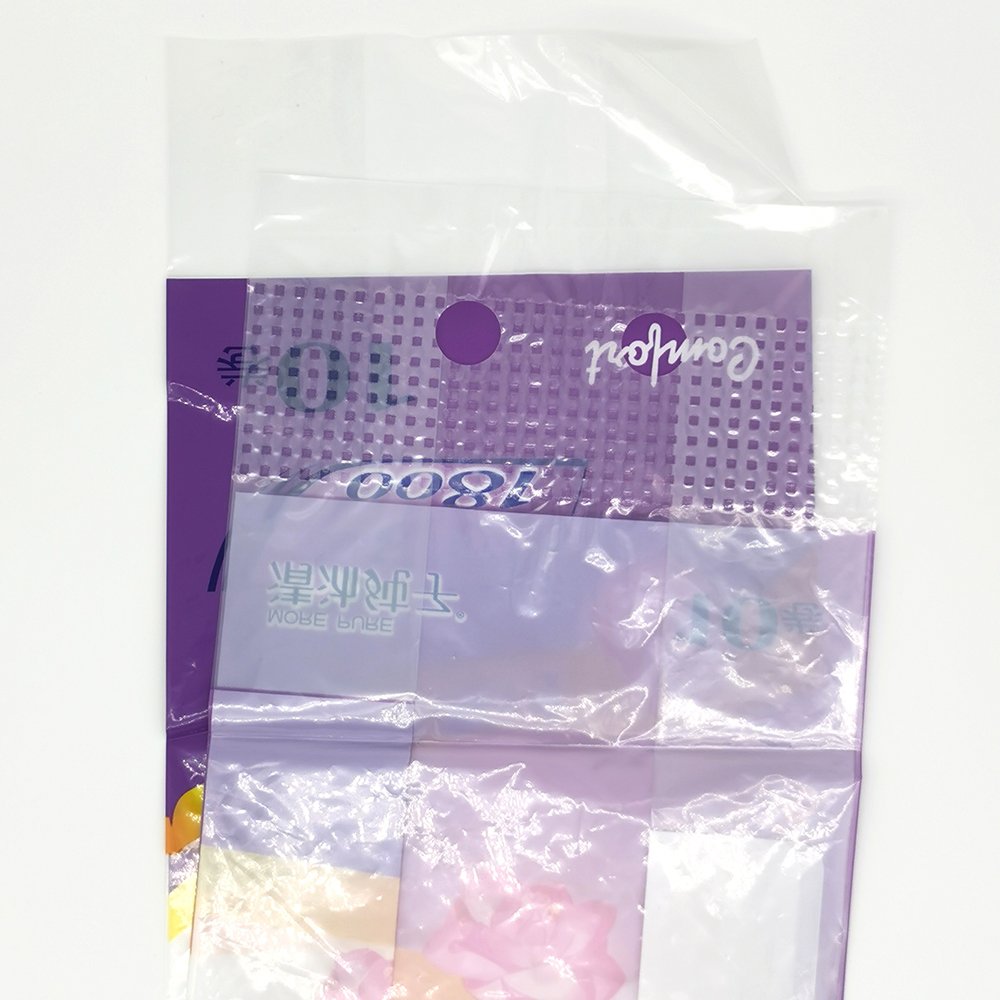 Strong Sealing Strength Quality Toilet Paper Tissue Packaging Plastic Bag