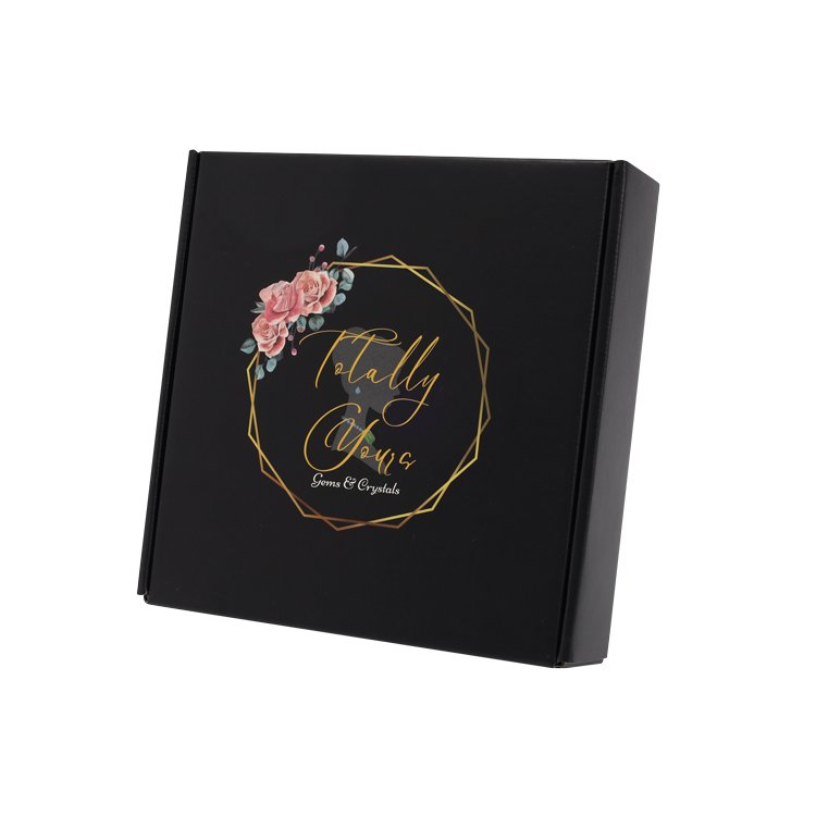 customized branded logo big box packaging print folding paper black mailer boxes luxury packaging clothing packaging paper box