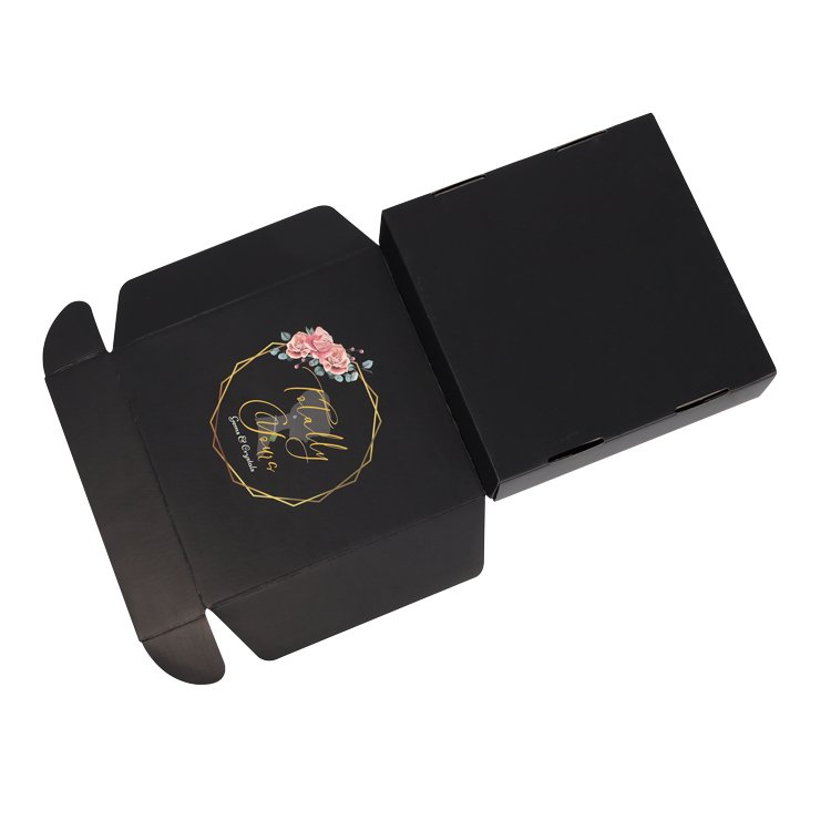 customized branded logo big box packaging print folding paper black mailer boxes luxury packaging clothing packaging paper box