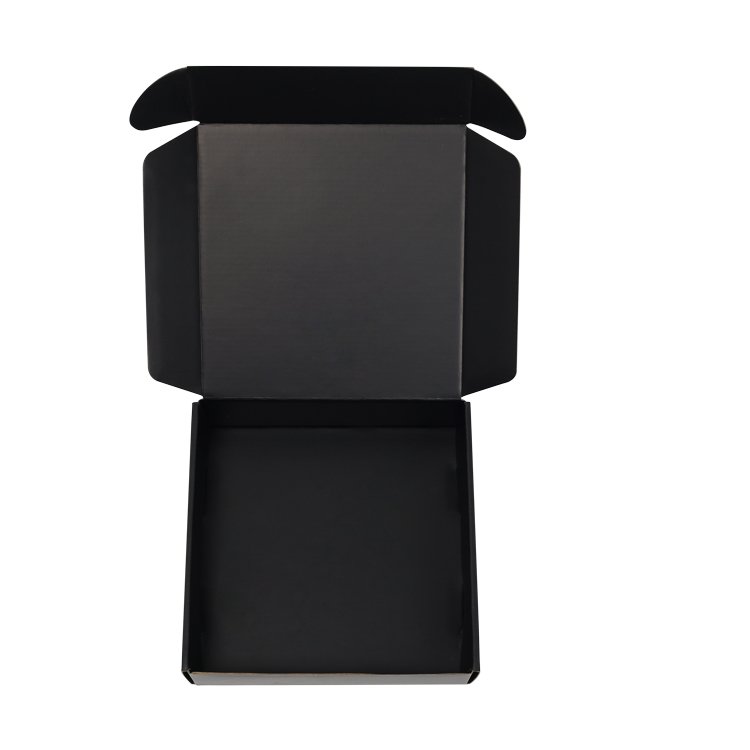 customized branded logo big box packaging print folding paper black mailer boxes luxury packaging clothing packaging paper box