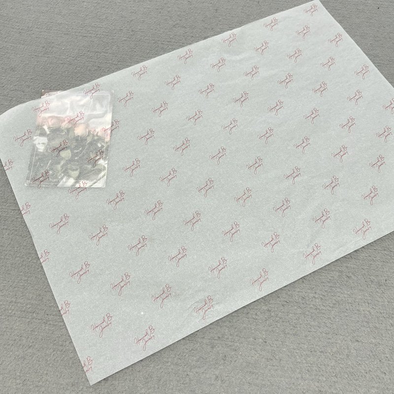 Personalized Silk Packing Paper For Wrapping Clothes Printed Logo Wrapping Tissue Paper For Packaging Garments Shoes