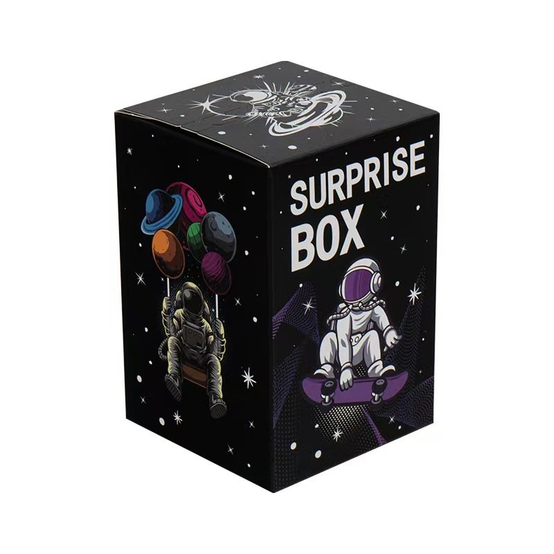 30+ Experienced Paper Printing Manufacturer Customized Blind Box Mystery Surprise Product packaging Paper Boxes with tear strip