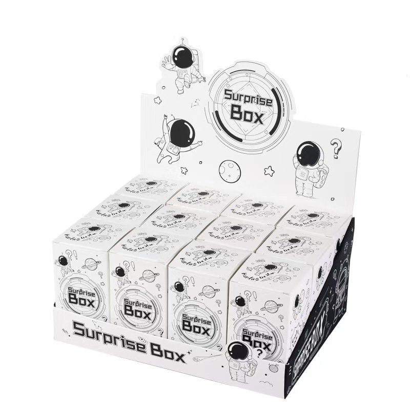 30+ Experienced Paper Printing Manufacturer Customized Blind Box Mystery Surprise Product packaging Paper Boxes with tear strip
