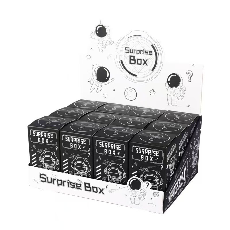 30+ Experienced Paper Printing Manufacturer Customized Blind Box Mystery Surprise Product packaging Paper Boxes with tear strip