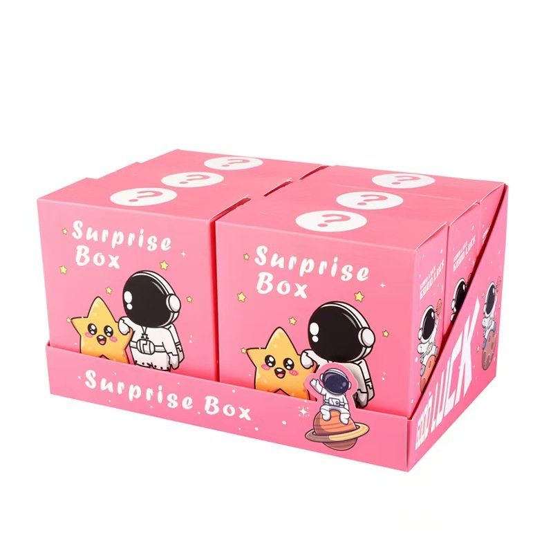 30+ Experienced Paper Printing Manufacturer Customized Blind Box Mystery Surprise Product packaging Paper Boxes with tear strip