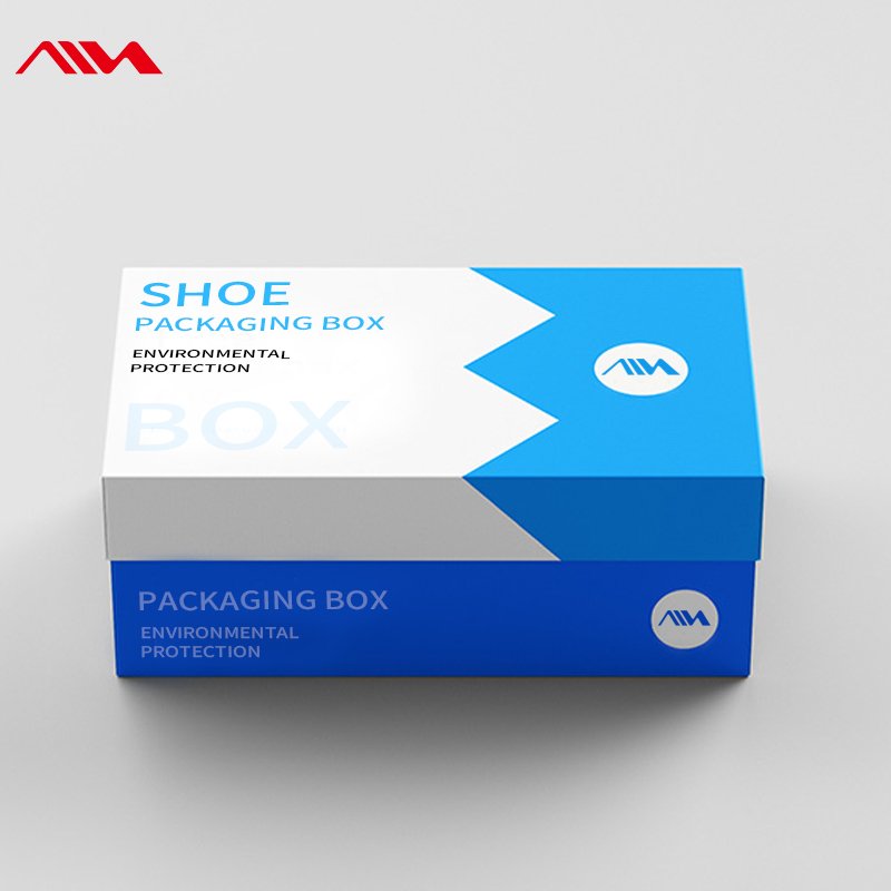 Custom Unique Colorful Printed Logo Corrugated Clothing Mailer Shipping Box for Clothing Shoes Socks Packing Box Square