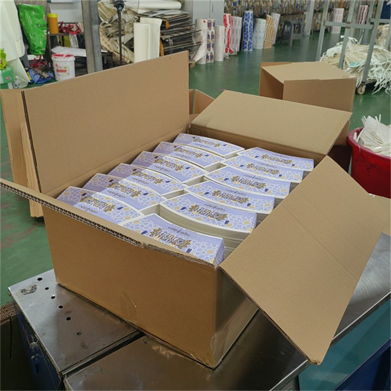 Wholesale Raw Materials For Paper Cups Custom Bamboo Paper Cup Fan