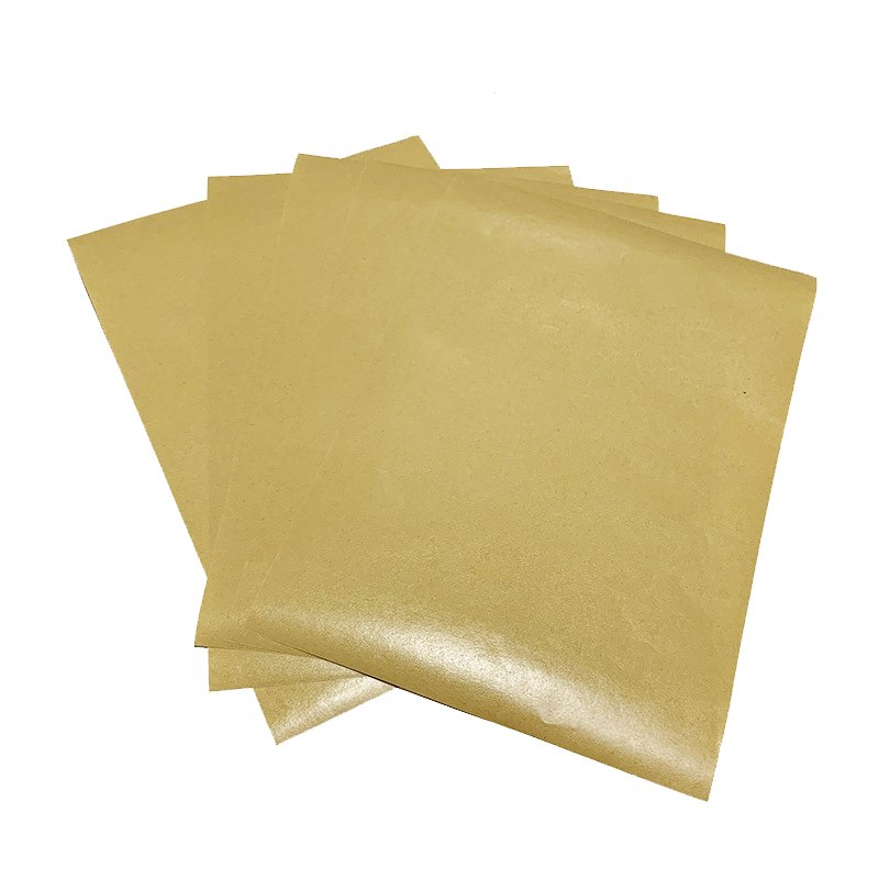 Waterproof Brown Kraft Paper Roll One Side Release PE Silicone Coated Packaging Chemical Industries Single Side Offset Pallet