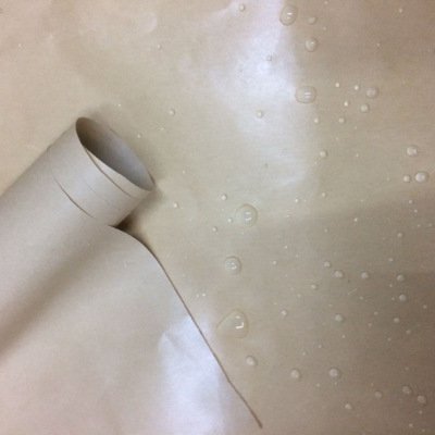 Waterproof Brown Kraft Paper Roll One Side Release PE Silicone Coated Packaging Chemical Industries Single Side Offset Pallet