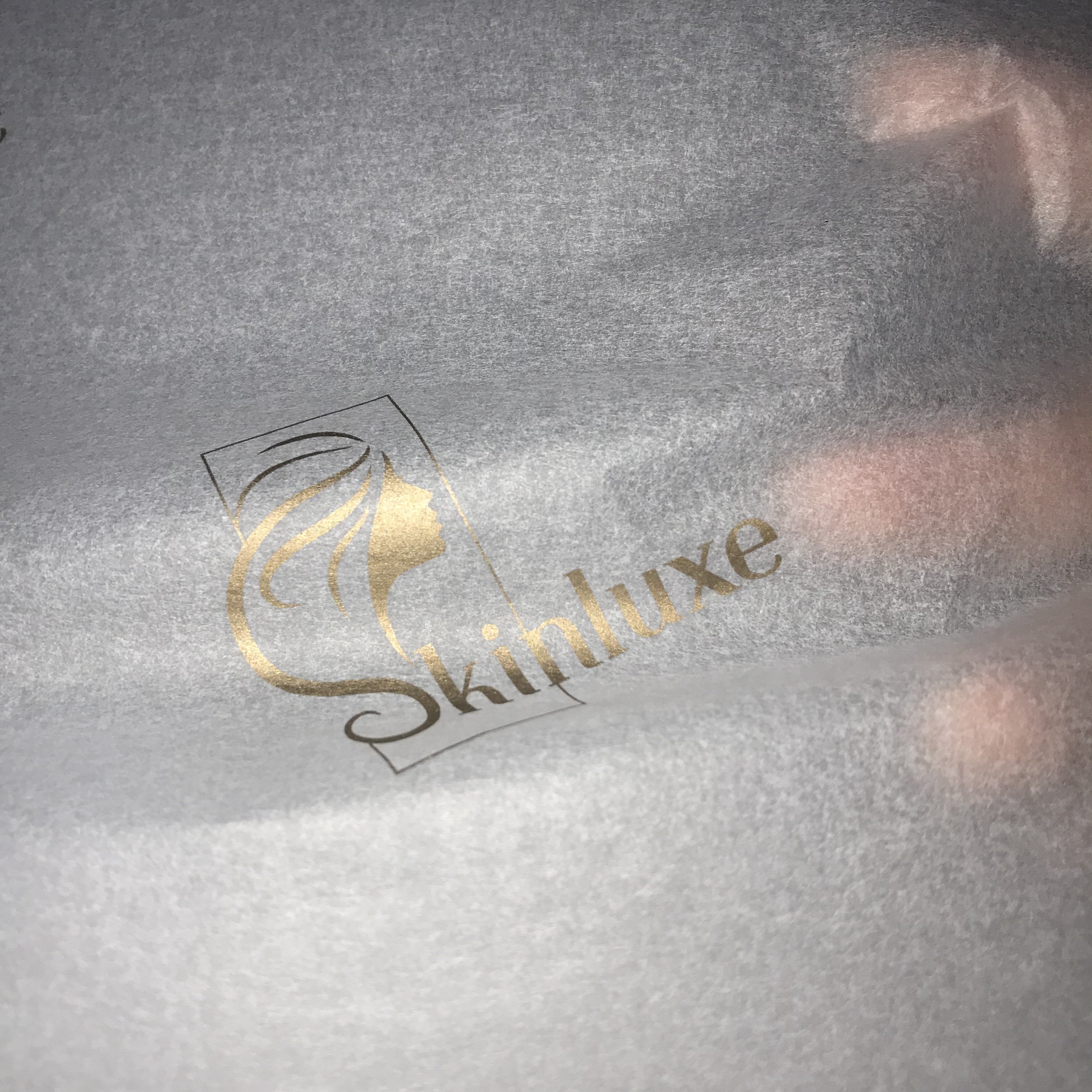 Black Paper Luxury Branded 17gsm Gold foil printed Clothes personalized Biodegradable Tissue Wrapping Paper