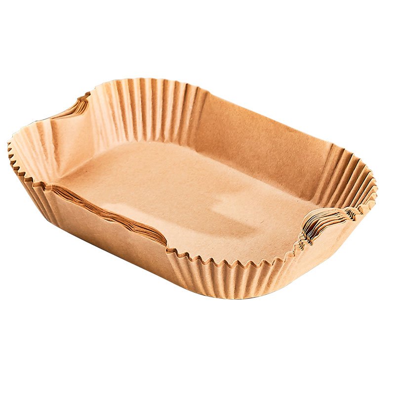 Amazon Hot Selling 2024 Air Fryer Paper Tray Parchment Paper Air Fryer Disposable Paper Liner For Steamer Microwave Oven
