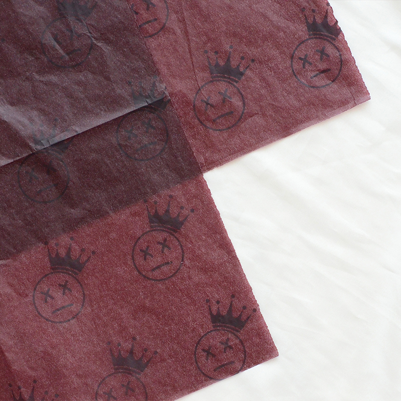 custom logo printing pink packing paper gift clothes shoes packing wrapping tissue paper