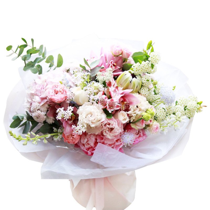 Wholesale Waterproof Flower Art Bouquet Packaging Paper Custom Size Tissue Paper Wrap for Gifts