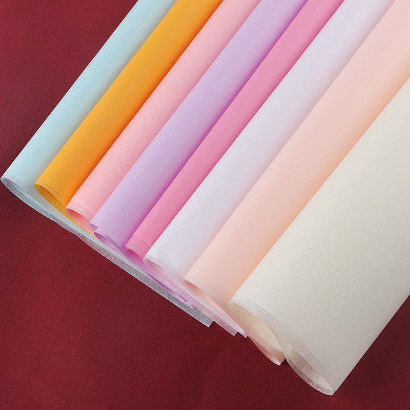Wholesale Waterproof Flower Art Bouquet Packaging Paper Custom Size Tissue Paper Wrap for Gifts
