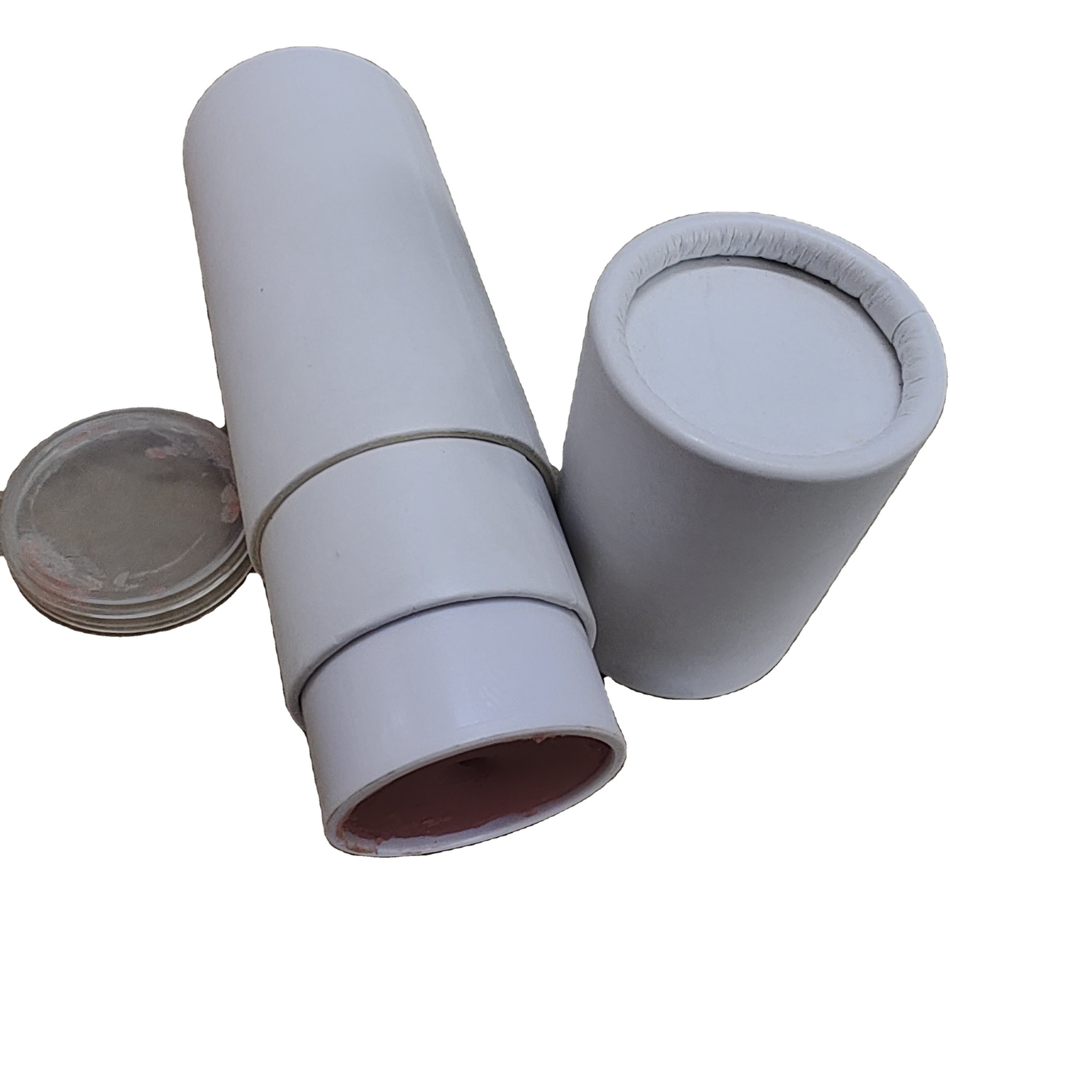 empty cardboard container twist up lip balm tube 50ml with custom design