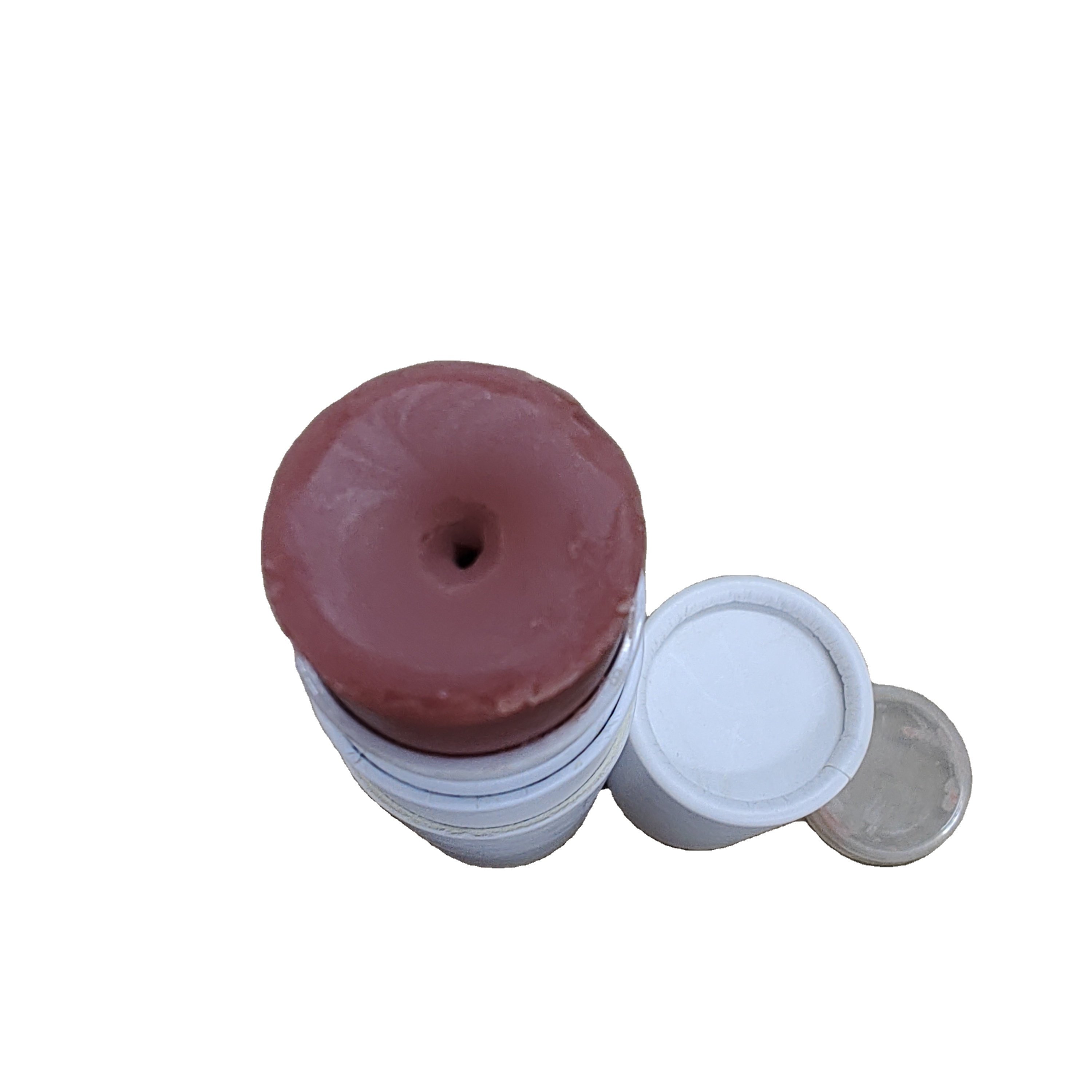 empty cardboard container twist up lip balm tube 50ml with custom design