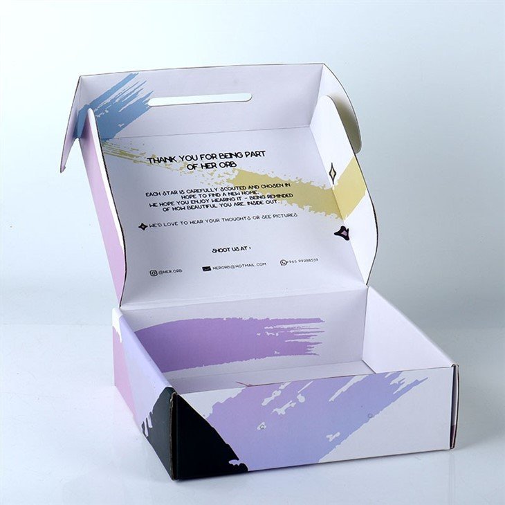 Custom Print Mailers Packaging Boxes Mailing Corrugated Gift Box for shipping