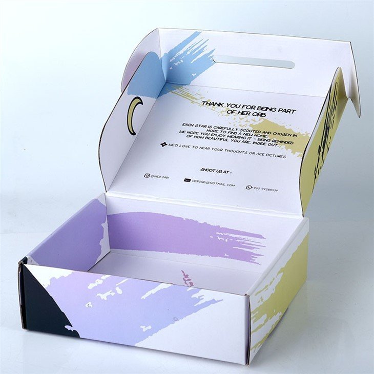 Custom Print Mailers Packaging Boxes Mailing Corrugated Gift Box for shipping