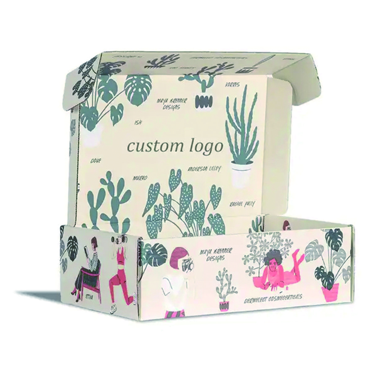 Custom Print Mailers Packaging Boxes Mailing Corrugated Gift Box for shipping
