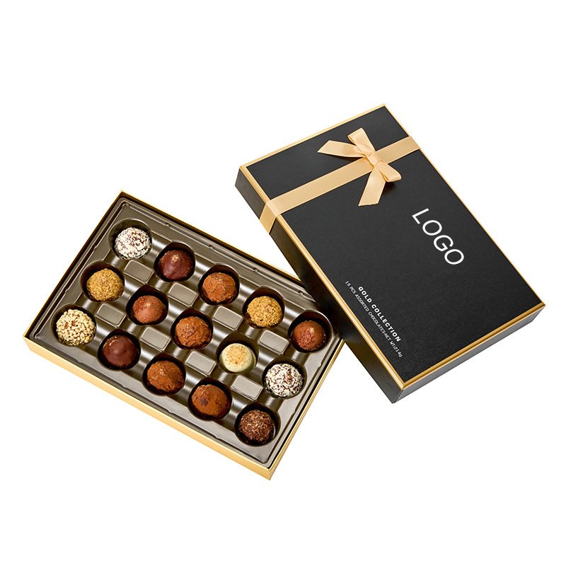 Wholesale Custom Paper Packaging Luxury Sweet Chocolate Gift Box Empty For Birthday And Wedding
