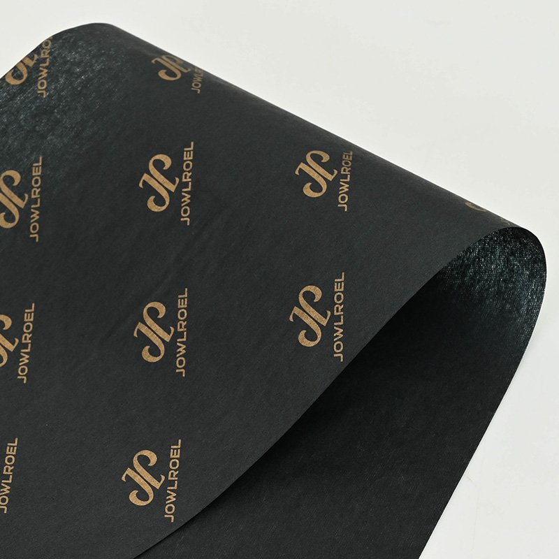 Custom Brand Logo Tissue Papers Printing Gift thin Wrapping Tissue Paper Clothes white colored Wrapping Paper