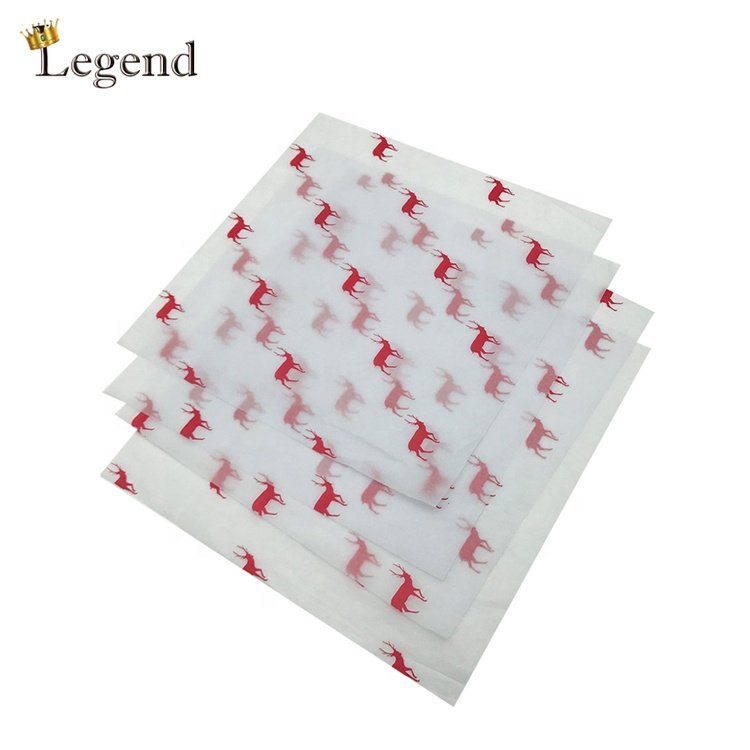 Simple One Color Printing Garment Clothes Shipping Packaging Small White Wrap Tissue Paper Custom Logo