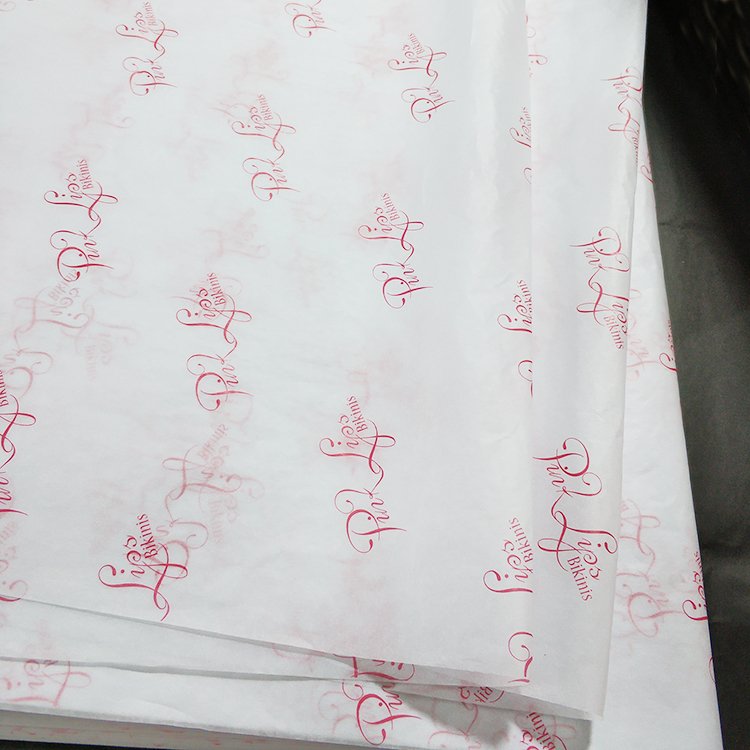 Custom Cheap Price 50x70cm Logo Printed Wrapping Tissue paper Clothing Shoes Package Tissue paper