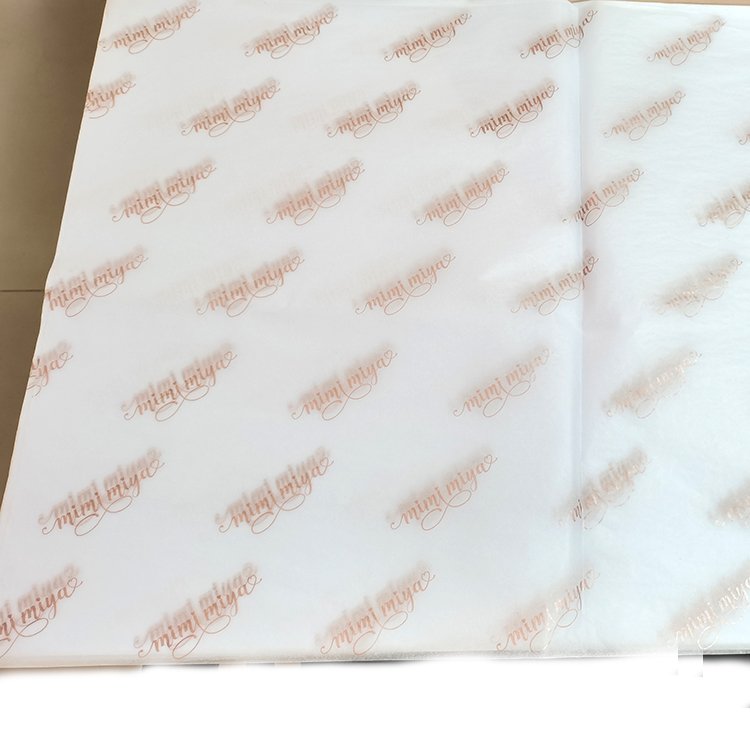 Custom Cheap Price 50x70cm Logo Printed Wrapping Tissue paper Clothing Shoes Package Tissue paper