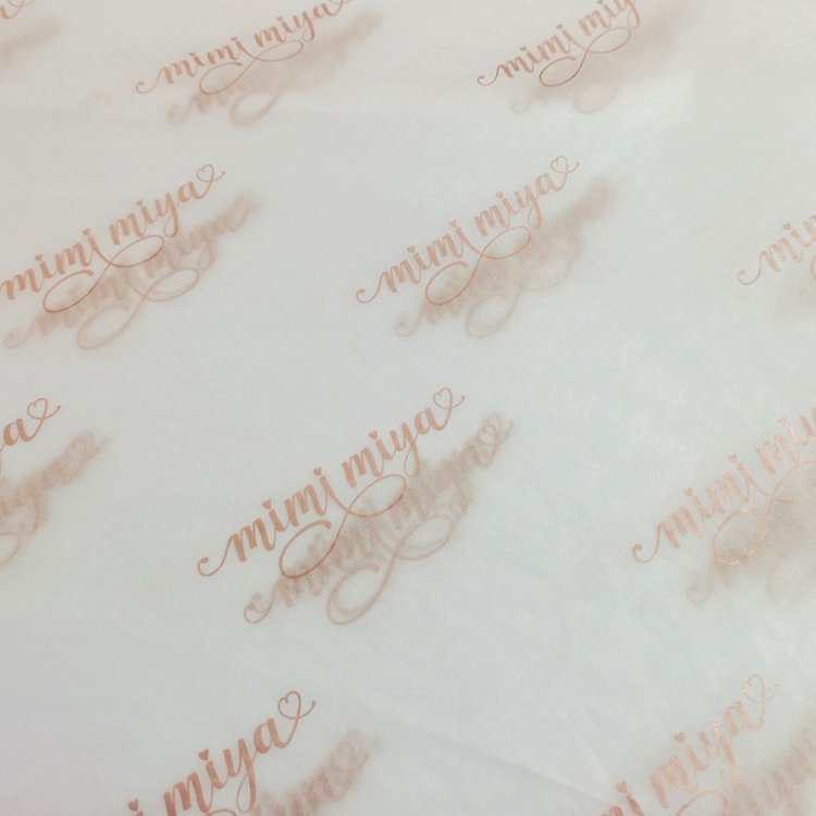 Custom Cheap Price 50x70cm Logo Printed Wrapping Tissue paper Clothing Shoes Package Tissue paper