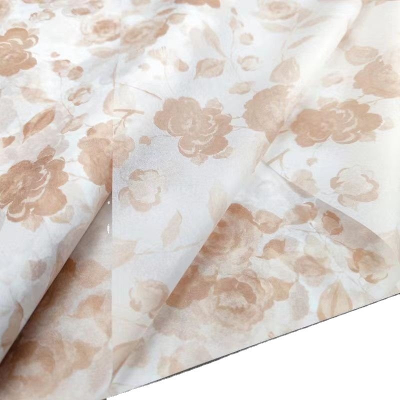 Clothing Packaging Tissue Wrapping Paper Secret Garden Gift 17gsm Wrapping Paper