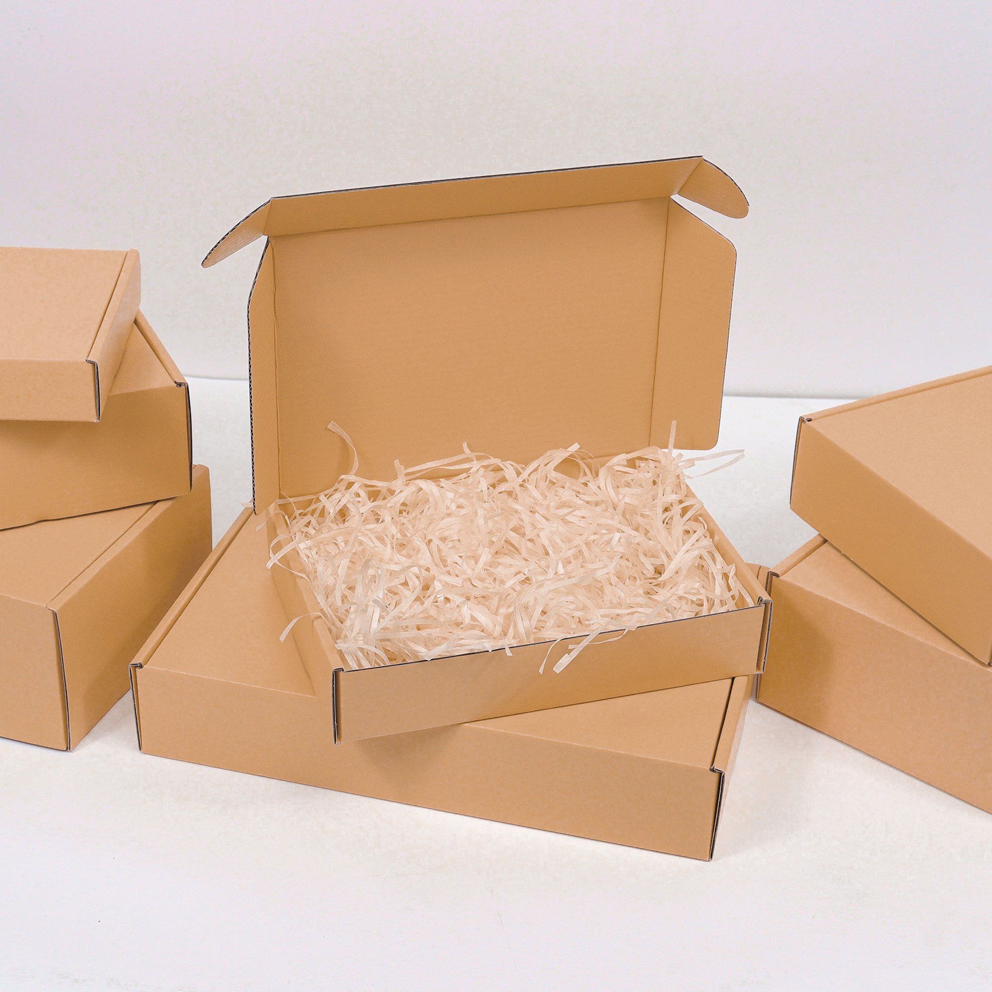skin care corrugated shipping boxes mailer box kraft underwear clothing packaging airplane mailer box for beauty products