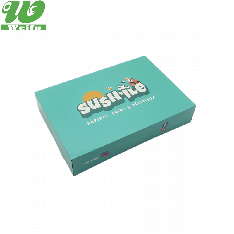 Paper food serving tray boat shaped snack tray french fries snack bakery box