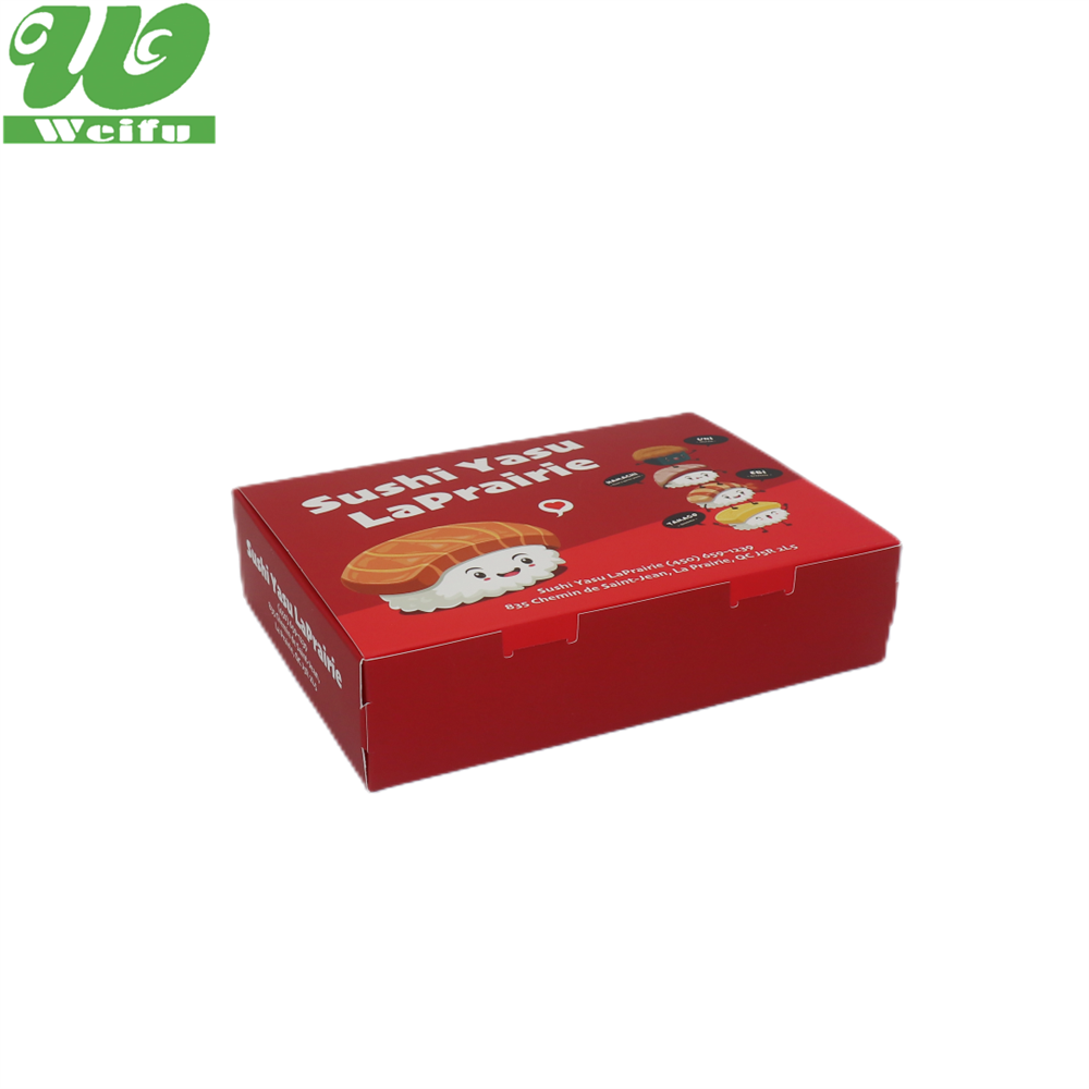 Paper food serving tray boat shaped snack tray french fries snack bakery box