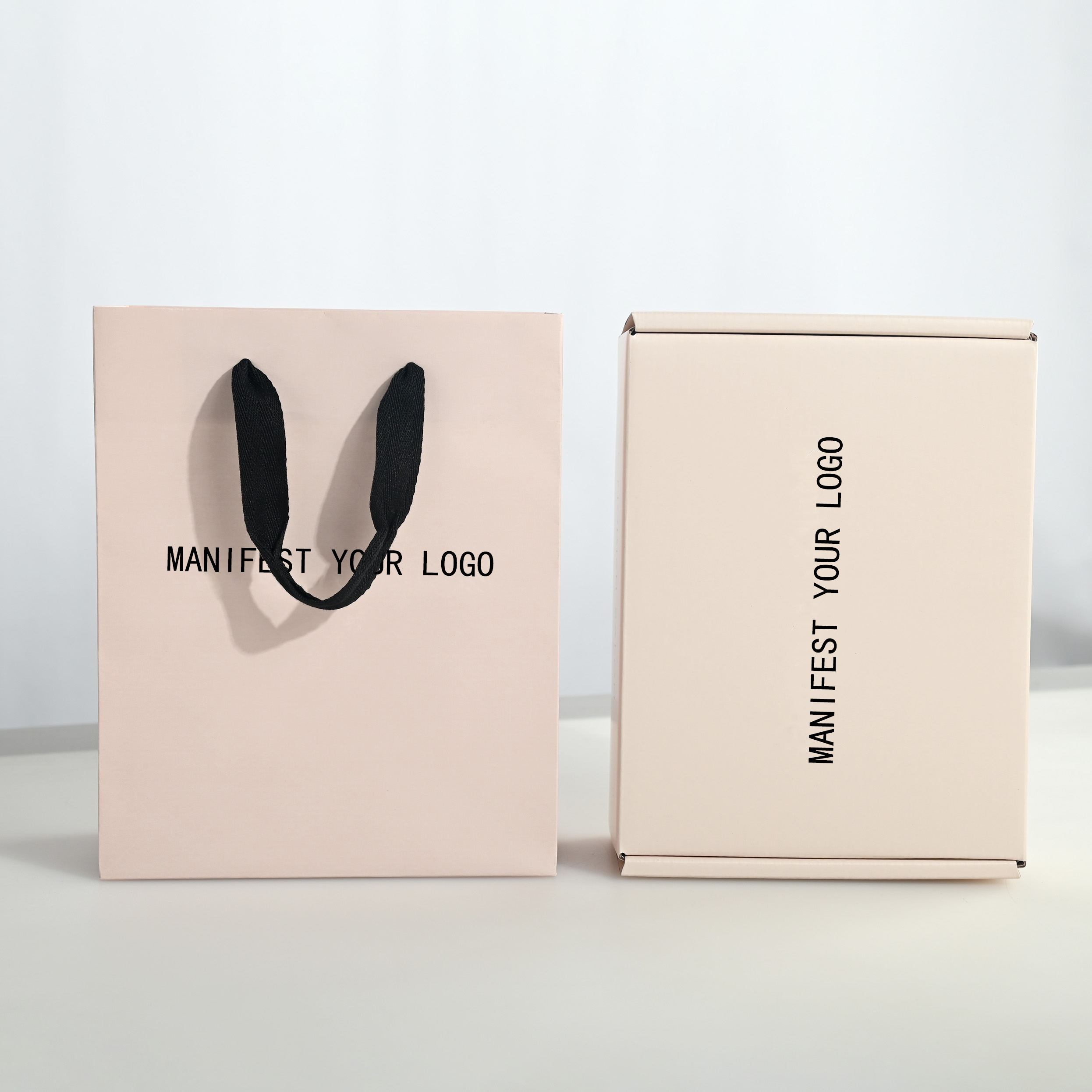 Luxury Custom Cardboard Gift Mailing Mailer Shipping Box Corrugated Paper Packing Cardboard Box With Paper Gift Bag