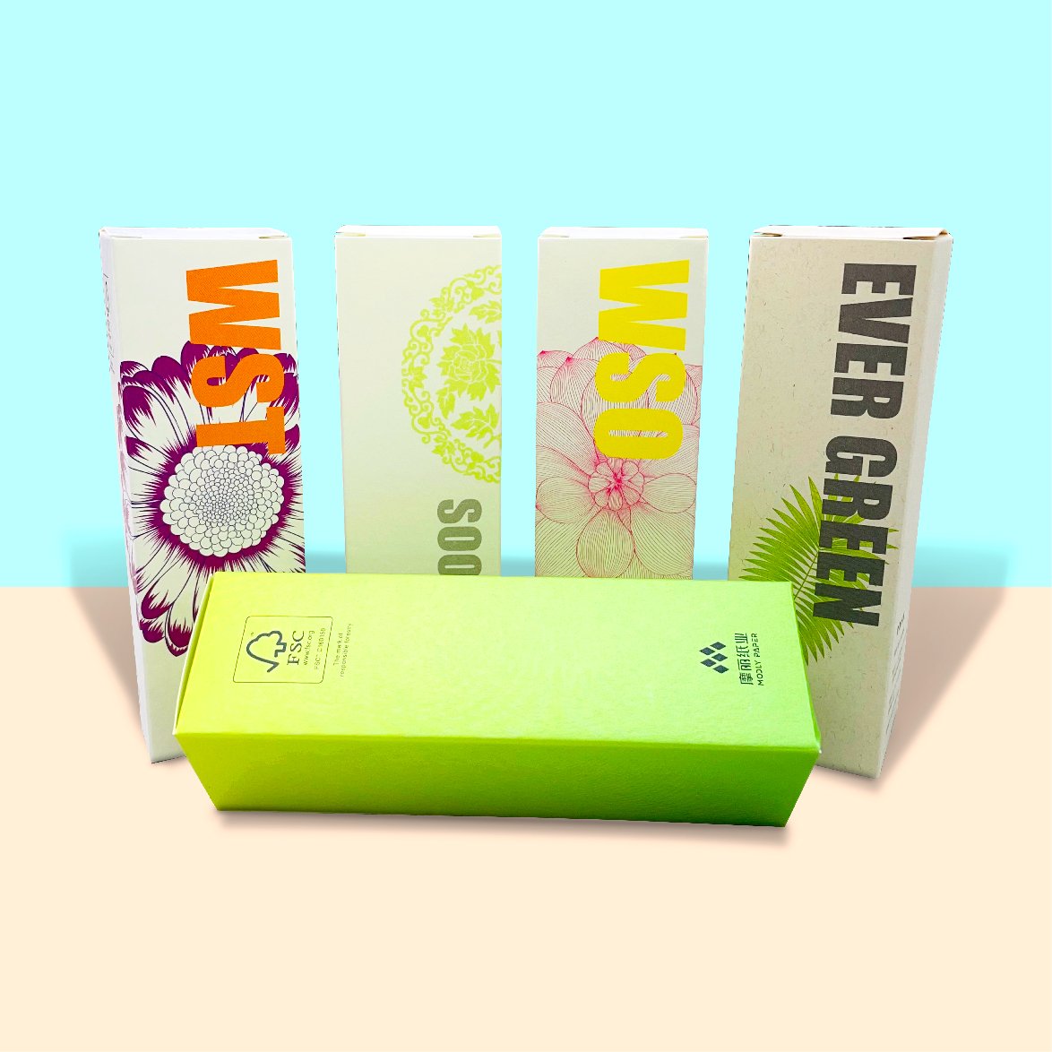 Good quality essential oil serum bottle dropper box packaging skincare boxes for nail polish cosmetics