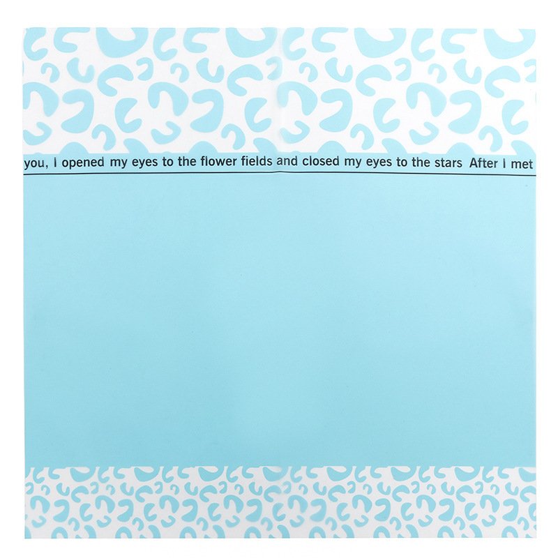 Bouquet Wrapping Paper Floral Flower Paper Florist Supplies Packaging Paper for Wedding Gift DIY with Pattern Waterproof BOPP