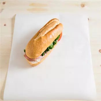 Hot Selling Standard Size MG White Hamburger Packaging Paper